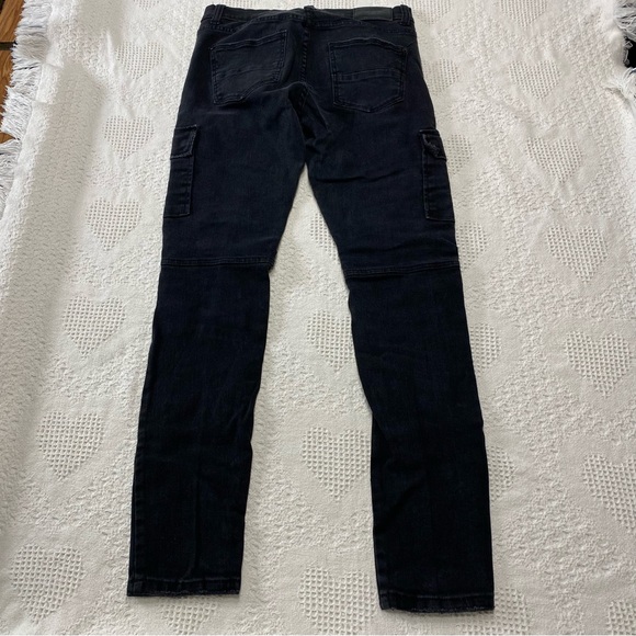 Decibel Stacked Moto Jeans (34x32) - Picture 5 of 9